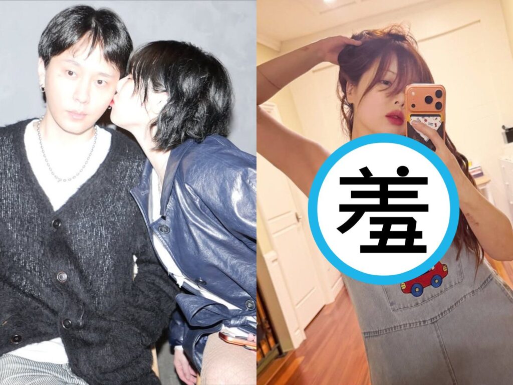 泫雅曬「中空吊帶裝」撇二度懷孕傳聞　甜拉龍俊亨電梯秀恩愛