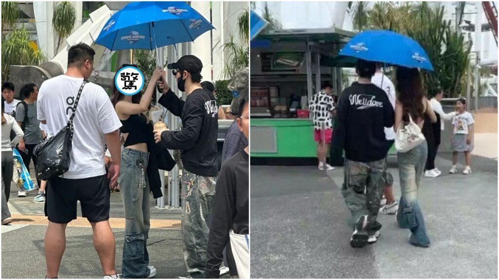 黃曉明分手網紅葉珂後爆交小22歲新歡！　同遊新加坡環球影城共撐「愛的小傘」