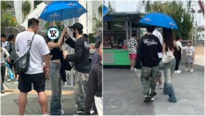 黃曉明分手網紅葉珂後爆交小22歲新歡！　同遊新加坡環球影城共撐「愛的小傘」