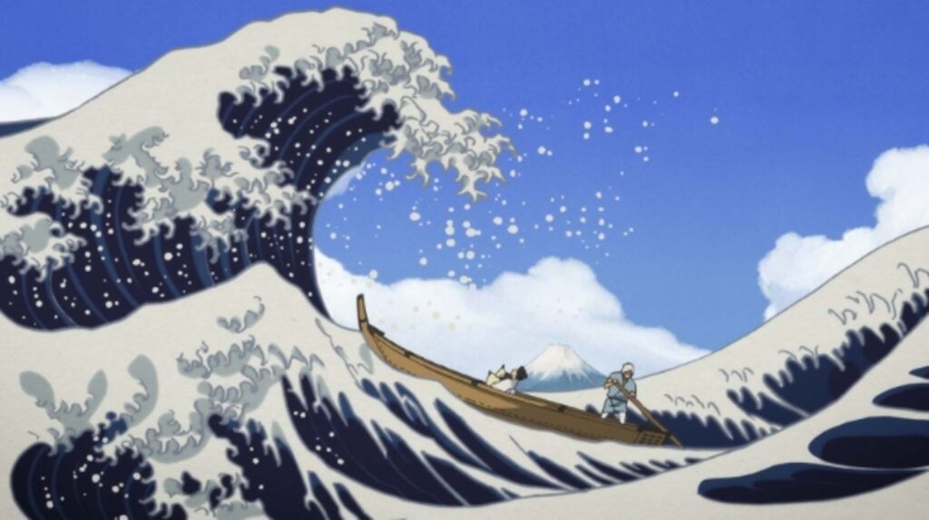 重現浮世繪名作「神奈川沖浪裏」　經典動畫《百日紅》還原江戶庶民風景