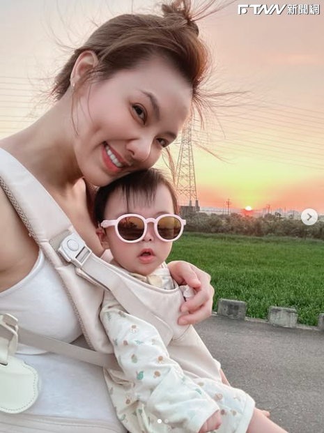 劉雨柔才剛結婚！突發文「做了不委曲求全的決定」　帶女兒返鄉過年：放下不困難