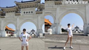 賈永婕初五赴自由廣場「拒在蔣公展合照」　老公虧：早點出生會被槍斃