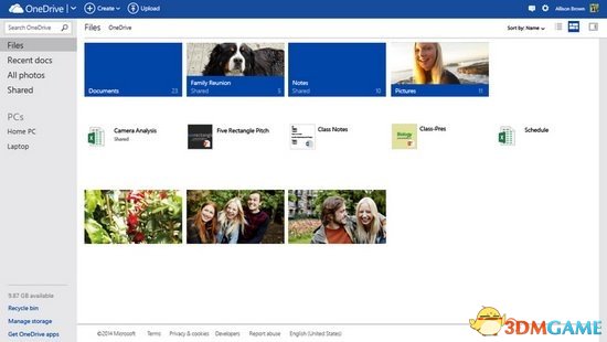 微软：从SkyDrive到OneDrive不仅仅是名称变化