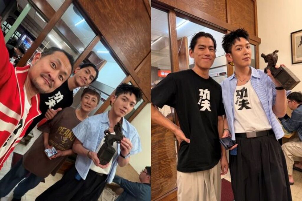 家中失火愛犬喪命…九把刀揭朱軒洋當天仍敬業拍《功夫》搞笑戲　金馬獎座被燒黑