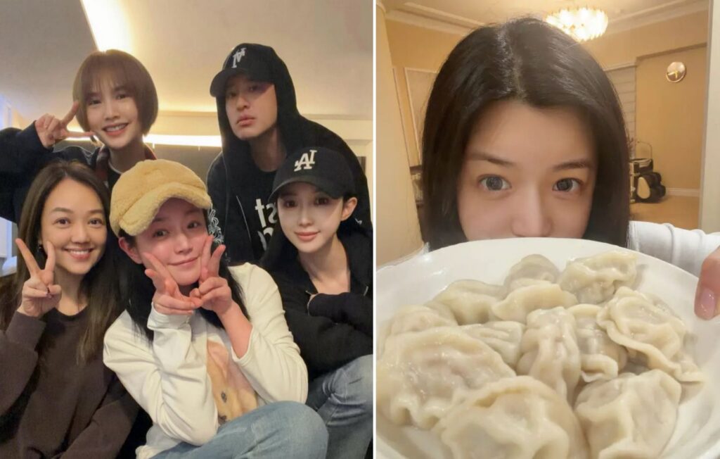 恢單後首過年　陳妍希同框好友夫妻檔笑喊「Happy together」