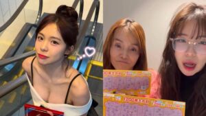 李多慧除夕玩刮刮樂！放《花木蘭》神曲　求老祖宗保佑卻槓龜