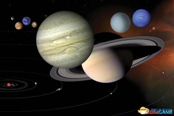 宇宙中天体大小真实比较 地球简直就是粒尘埃
